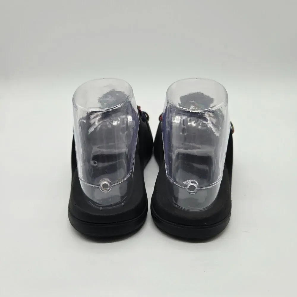 Chaco Chillos Slide Sandal Lightweight Rainbow Tie Dye Big Kids Size 4